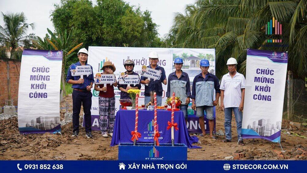 ST DECOR khởi công xây dựng công trình