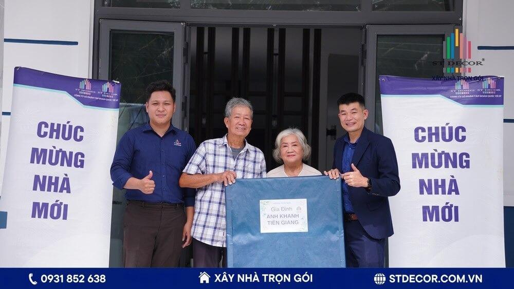ST DECOR bàn giao công trình tới tay khách hàng