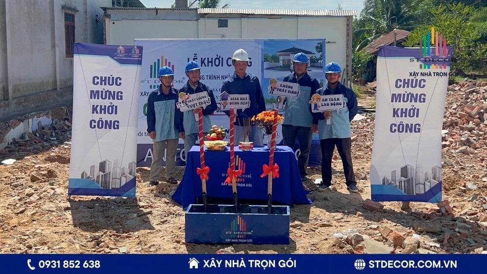 ST DECOR khởi công xây dựng công trình