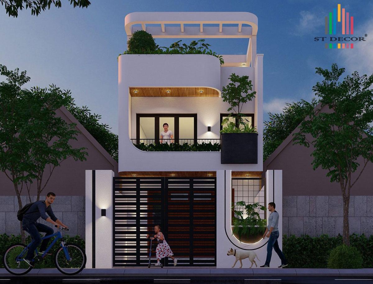 Thiết kế nhà tại Bình Dương phong cách hiện đại được nhiều gia đình đánh giá cao