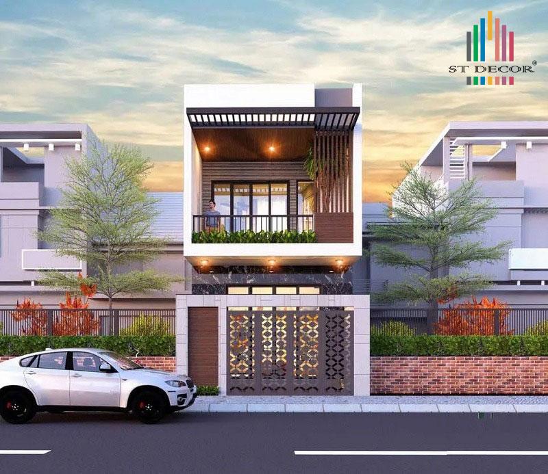 Mẫu thiết kế nhà đẹp Bình Dương phong cách tối giản giúp gia chủ đảm bảo mọi tiện nghi mà vẫn tối ưu chi phí