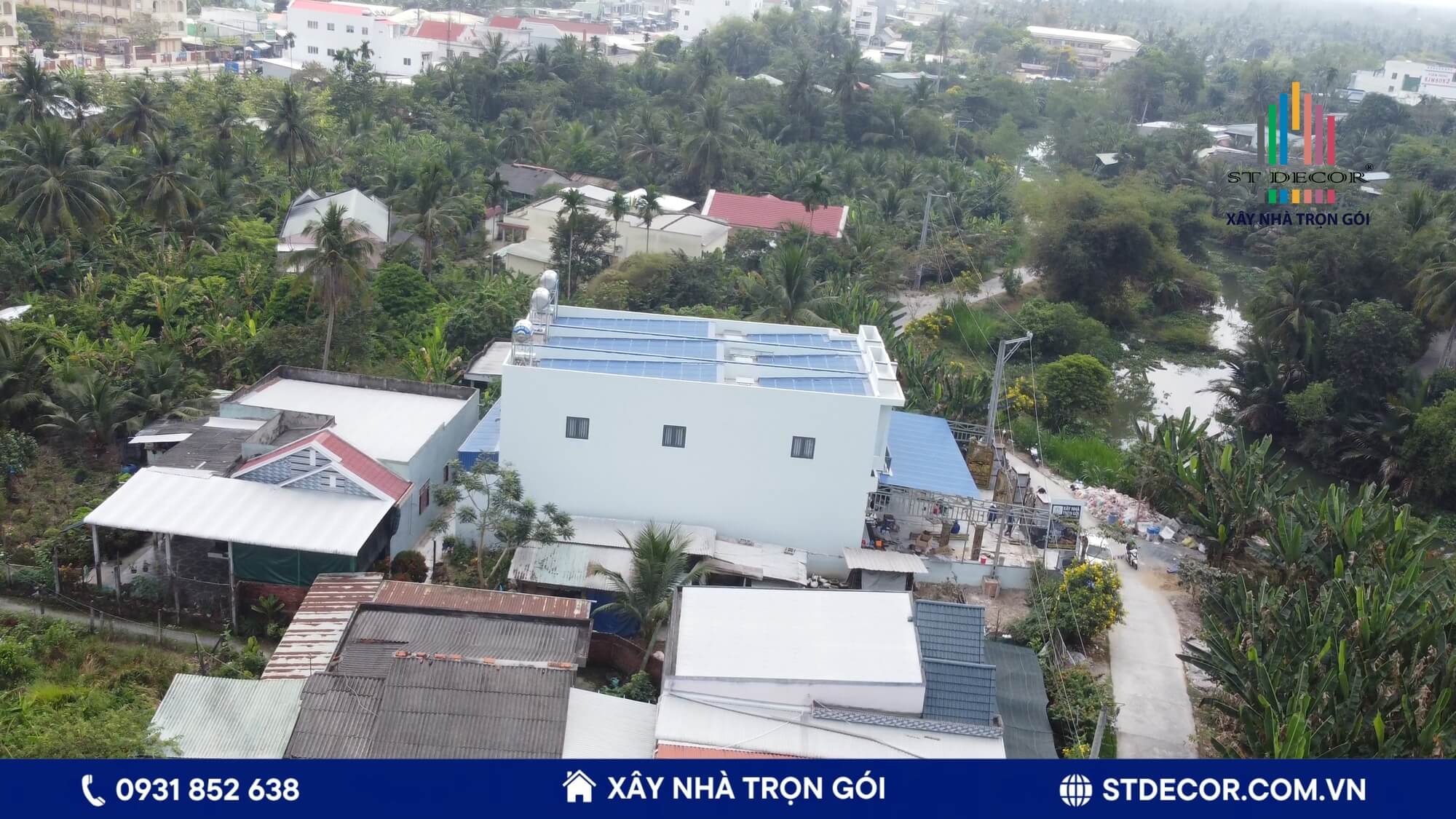 Xây nhà lô liền kề tạo nên sự hài hòa về kiến trúc tổng thể