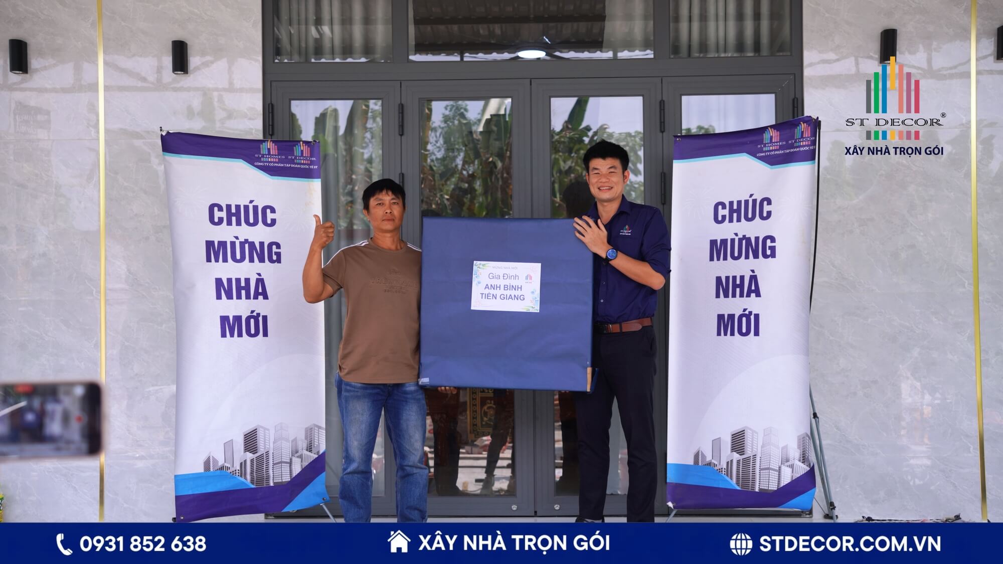Chủ đầu tư rất hài lòng về chất lượng dự án xây nhà trọn gói của ST DECOR