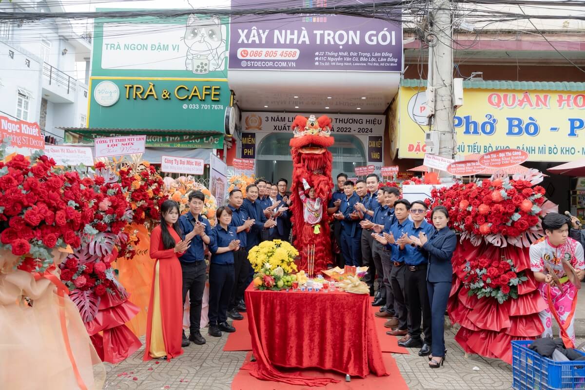 ST DECOR sở hữu văn phòng chi nhánh xây nhà trọn gói tại Cát Tiên Lâm Đồng