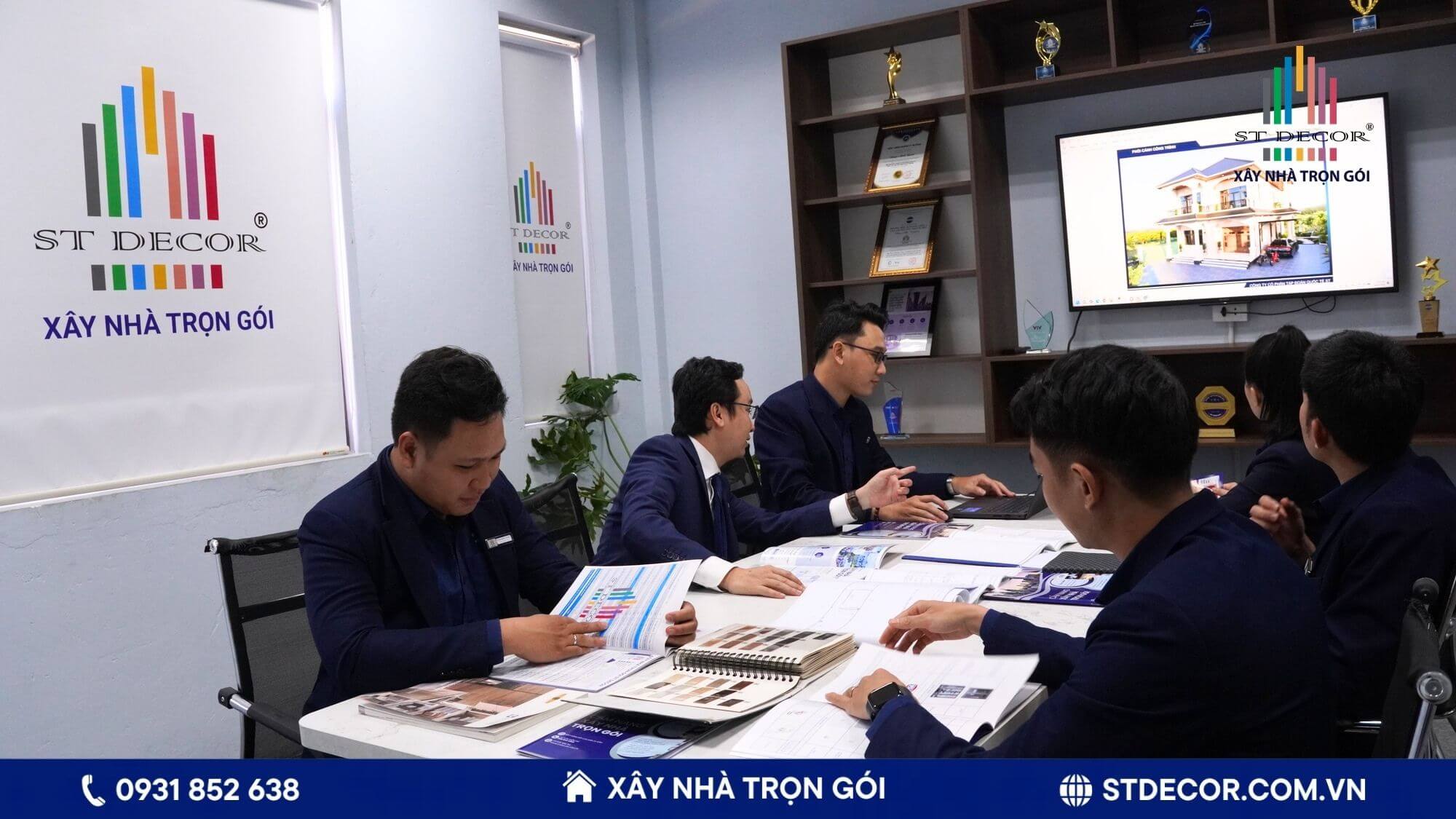 Mọi hạng mục trong báo giá đều sẽ được ST DECOR công khai minh bạch trong bảng báo giá
