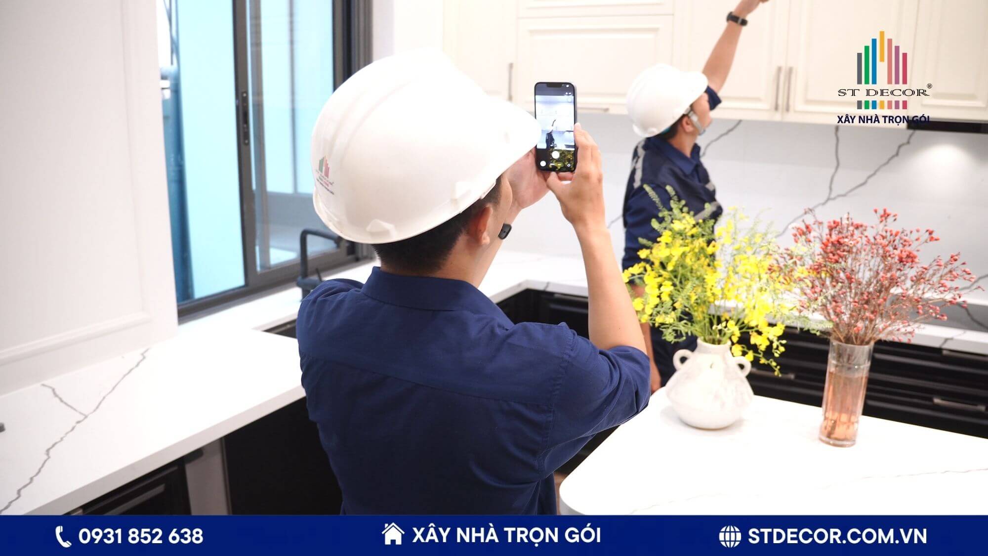 Các hạng mục sau khi hoàn thành đều sẽ được ST DECOR nghiệm thu kỹ lưỡng