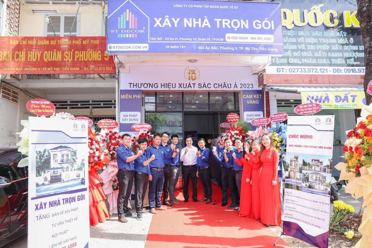 ST DECOR sở hữu chi nhánh xây nhà trọn gói tại Tân Phú Đông