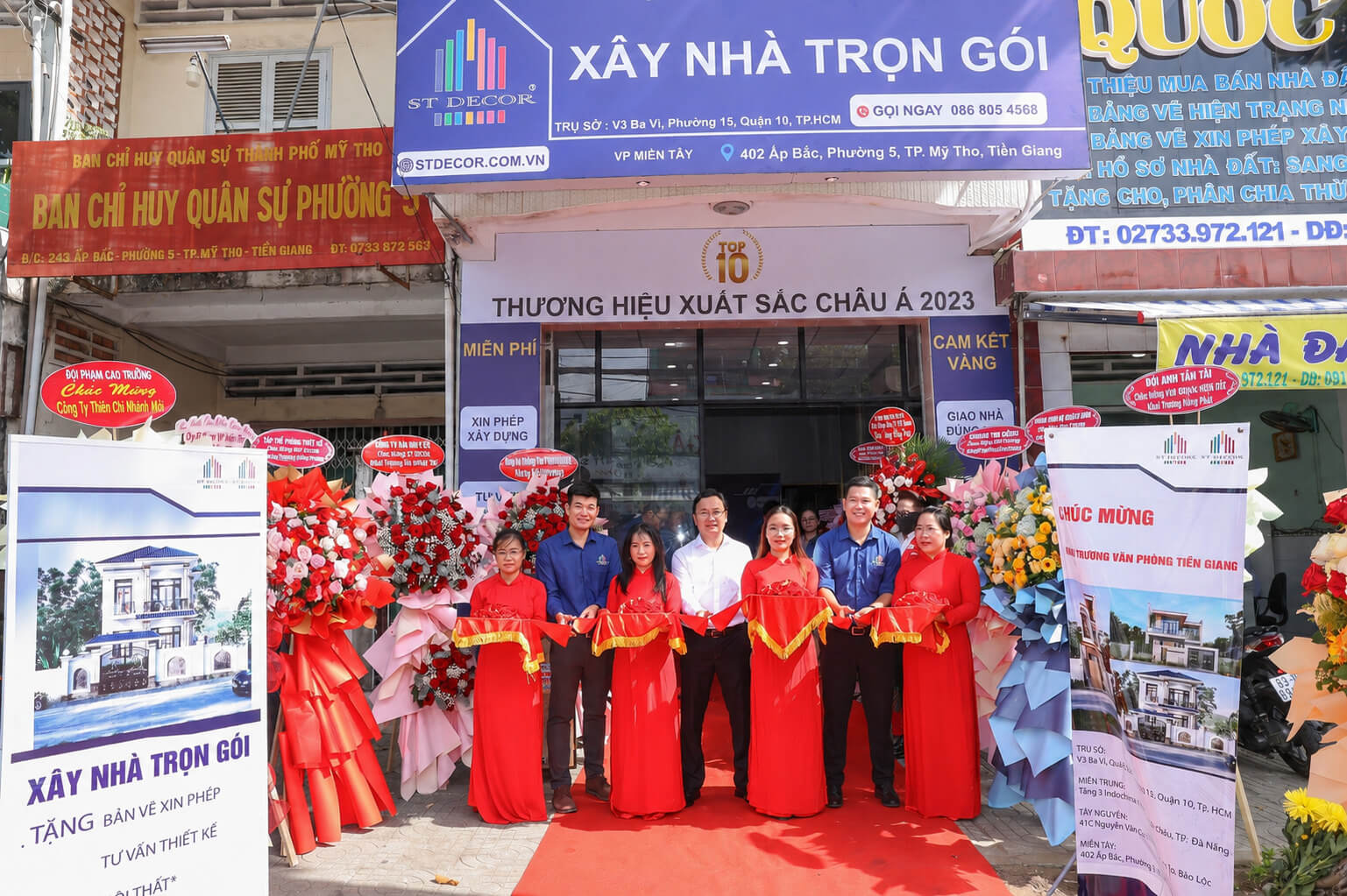 ST DECOR sở hữu chi nhánh xây nhà trọn gói Cái Bè Tiền Giang