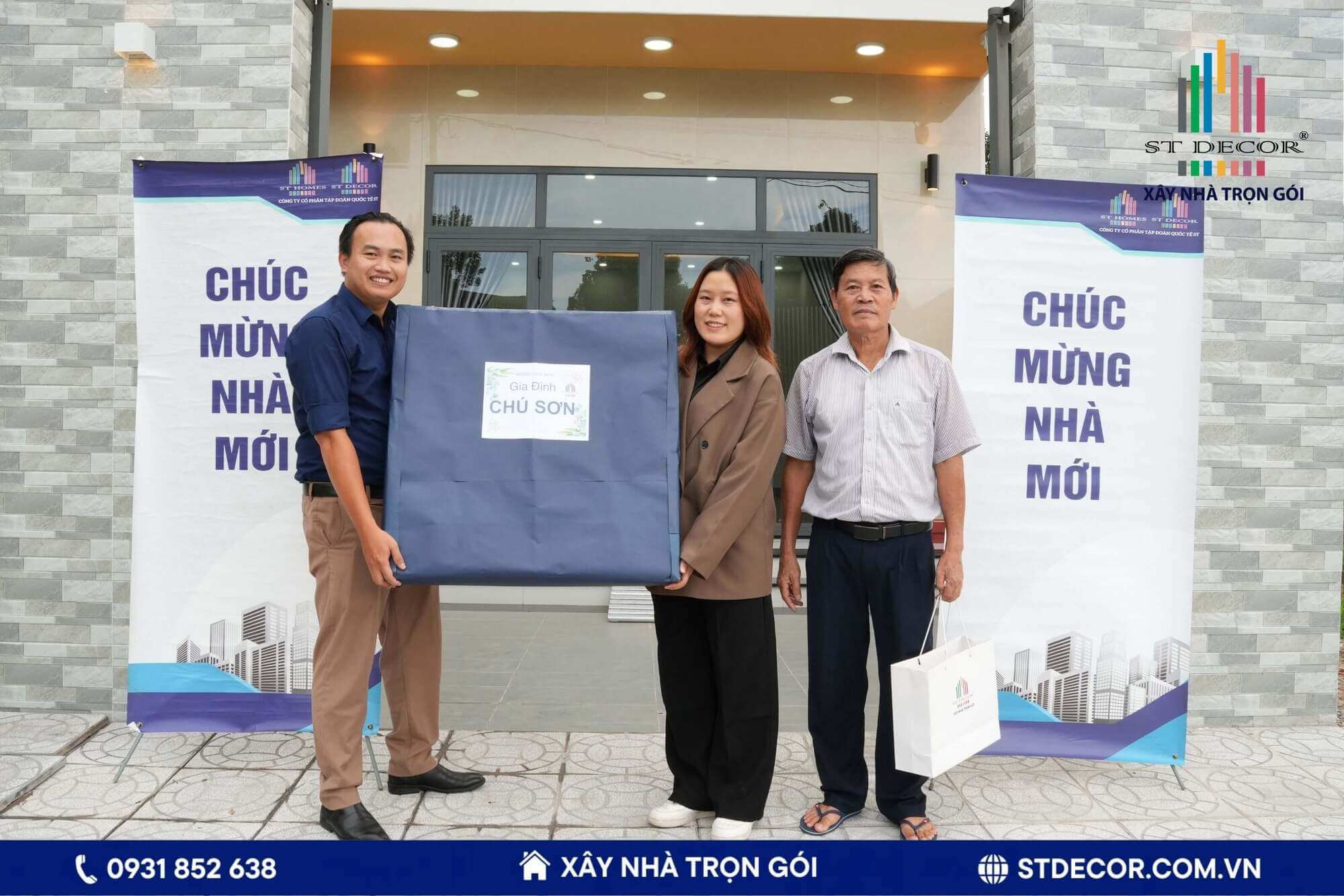 Xây dựng nhà 1 trệt 1 lầu 5×18 Chú Sơn Cần Thơ