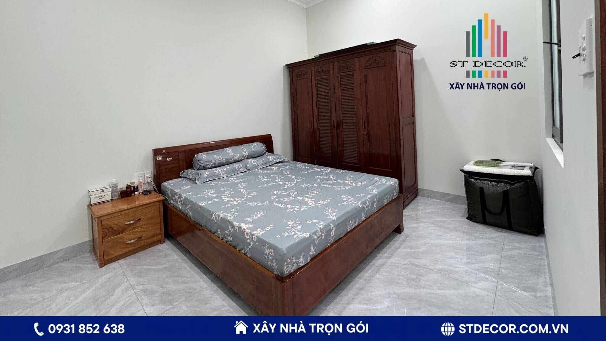 Phòng ngủ Master sẽ được bố trí với diện tích phù hợp, ưu tiên sự thoải mái và tiện nghi cho gia chủ