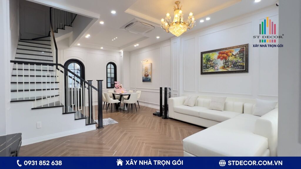 Xây dựng nhà 1 trệt 3 lầu 5×15 Anh Bình TP Hồ Chí Minh